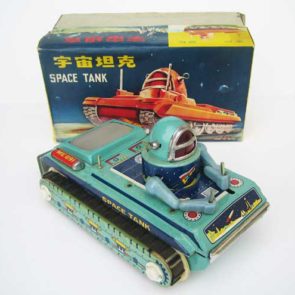 Chinese image of ME 091 space tank with box