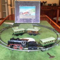 image of Karl Bub clockwork train set